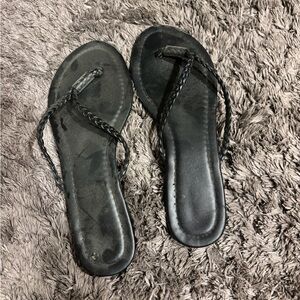 Charlotte Russe Black Sandals
